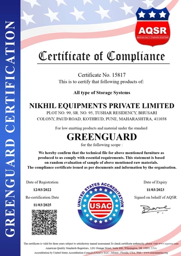Green Guard Certificate